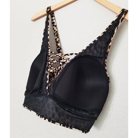 Torrid Wireless XO Triangle Swim Top Bikini Leopard Animal Cheetah Plus 2X $75 - Picture 10 of 16